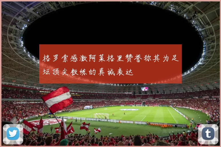格罗索感激阿莱格里赞誉称其为足坛顶尖教练的真诚表达